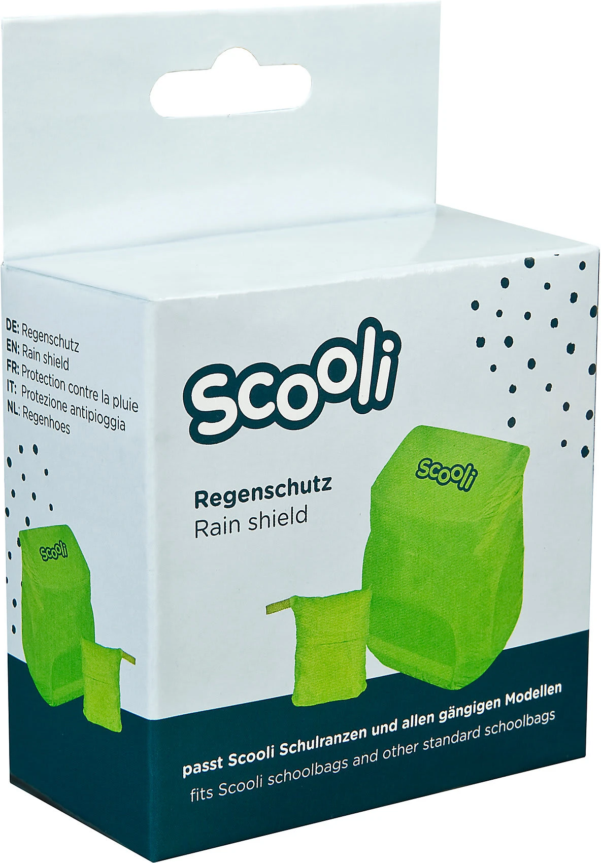 Scooli Regenhaube Für -Schulranzen/Schulrucksäcke 1 Scooli Regenhaube Für -Schulranzen/Schulrucksäcke