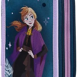 Scooli Triple-Federmäppchen Disney Die Eiskönigin, Befüllt, 30-tlg.