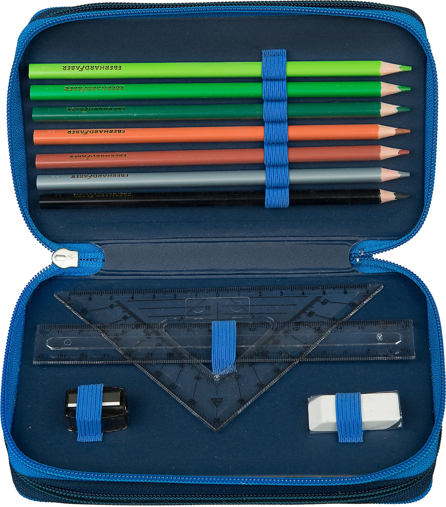 Scooli Triple-Federmäppchen Jurassic World, Befüllt, 30-tlg. 4 Scooli Triple-Federmäppchen Jurassic World, Befüllt, 30-tlg. – Bild 4