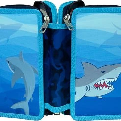Scooli Triple-Federmäppchen Shark Alarm, Befüllt, 30-tlg. 10 Scooli Triple-Federmäppchen Shark Alarm, Befüllt, 30-tlg. -Yeaz Geschäft scooli triple federmappchen shark alarm befullt 30 tlg 4
