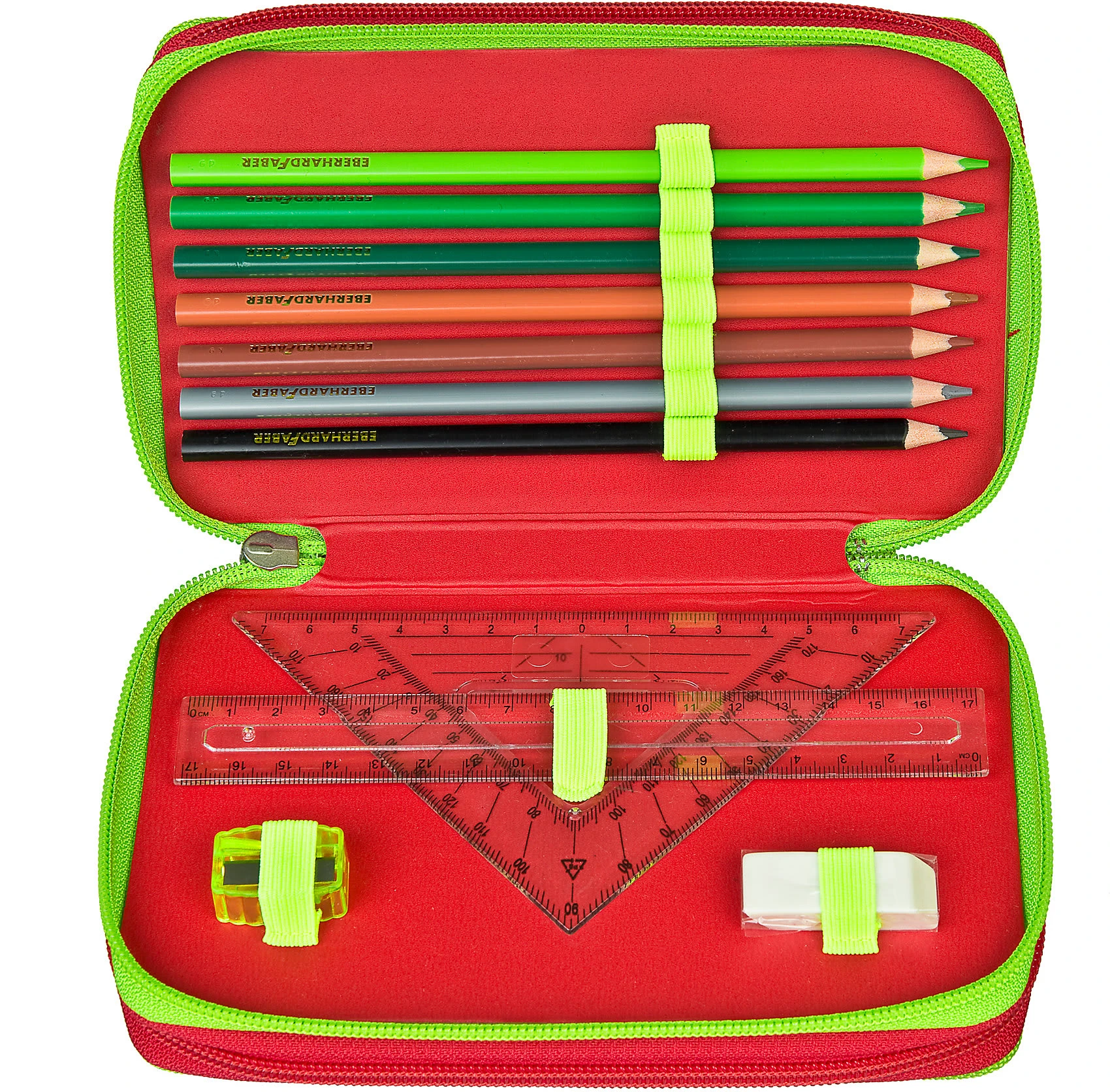 Scooli Triple-Federmäppchen Sweet Beetle, Befüllt, 30-tlg. 4 Scooli Triple-Federmäppchen Sweet Beetle, Befüllt, 30-tlg. – Bild 4