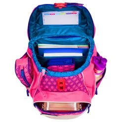 Scout Alpha Exklusiv DIN NEON - Schulranzen Set 4tlg. In Pink Glow -Yeaz Geschäft scout alpha exklusiv din neon schulranzen set 4tlg in pink glow 4