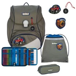Scout Alpha Schulranzen-Set 4tlg. In Adventure