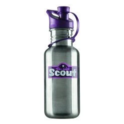 Scout Edelstahl Trinkflasche 500 Ml In Violett