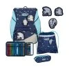 Scout Grundschulranzen Alpha Exklusiv LED Pegasus 4-teiliges Set In Blau