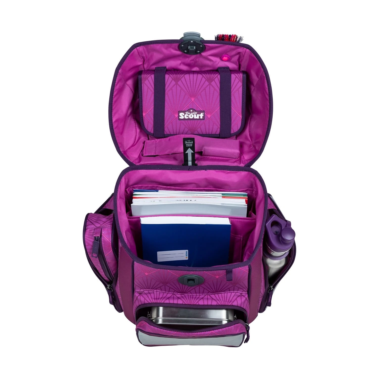Scout Rucksack Genius Exklusiv Safety Light Diamond Princess 5-teiliges Set In Pink 6 Scout Rucksack Genius Exklusiv Safety Light Diamond Princess 5-teiliges Set In Pink – Bild 6