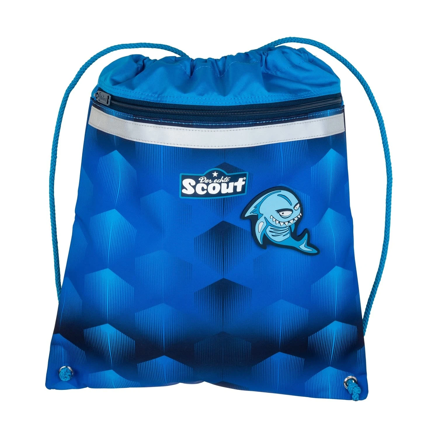 Scout Schulrucksack Alpha Exklusiv Safety Light Funny Freaks 5-teiliges Set In Blau 10 Scout Schulrucksack Alpha Exklusiv Safety Light Funny Freaks 5-teiliges Set In Blau – Bild 10