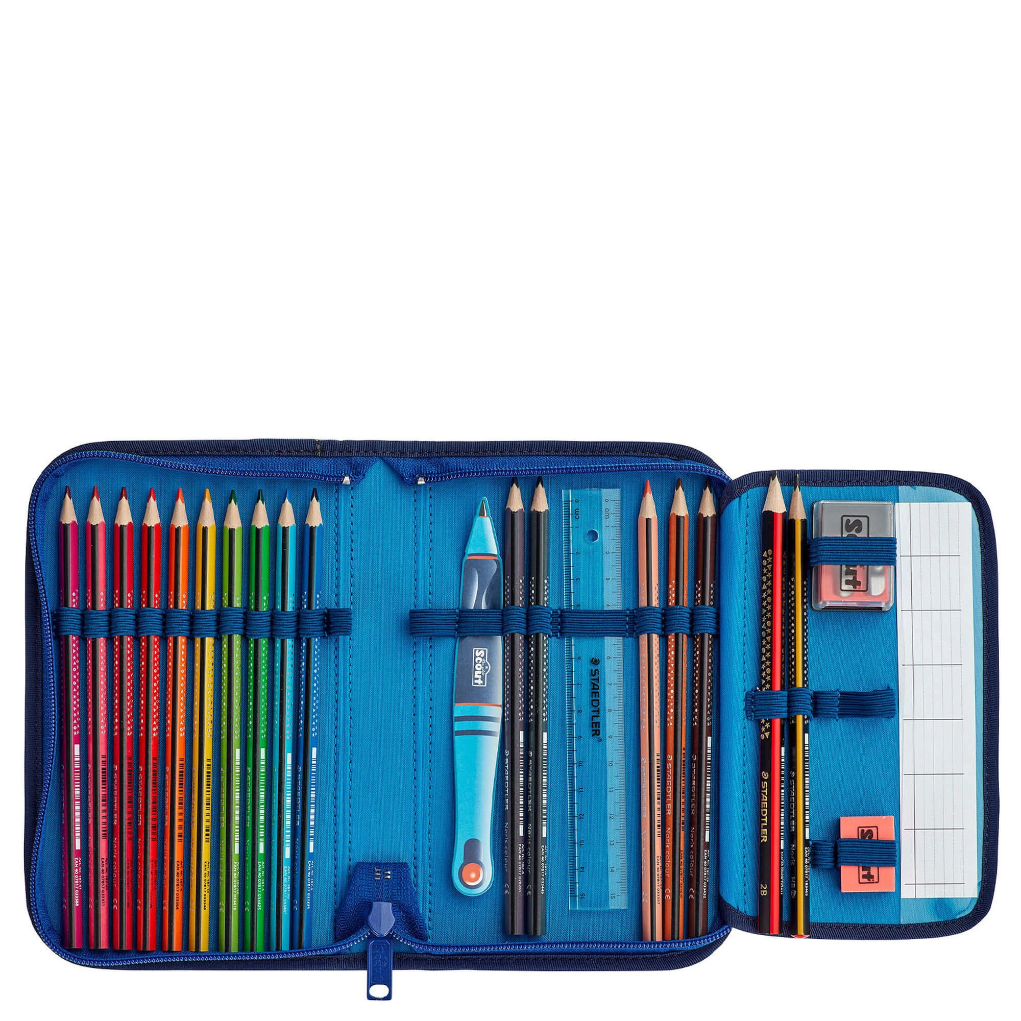 Scout Sunny II Extra Light - Schulranzen Set 4tlg. In Blue Star 10 Scout Sunny II Extra Light - Schulranzen Set 4tlg. In Blue Star – Bild 10