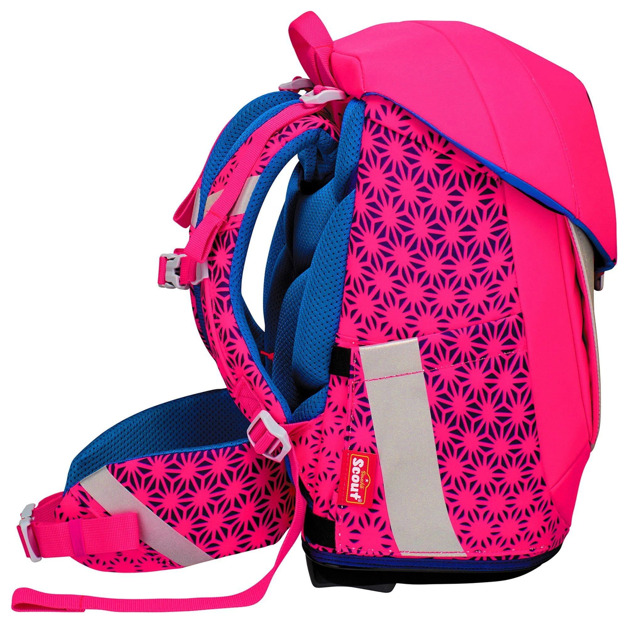 Scout Sunny II Neon Safety Schulranzen-Set 4-teilig In Pink Glow 3 Scout Sunny II Neon Safety Schulranzen-Set 4-teilig In Pink Glow – Bild 3