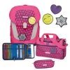 Scout Sunny II Neon Safety - Schulranzen Set 4tlg. In Pink Glow