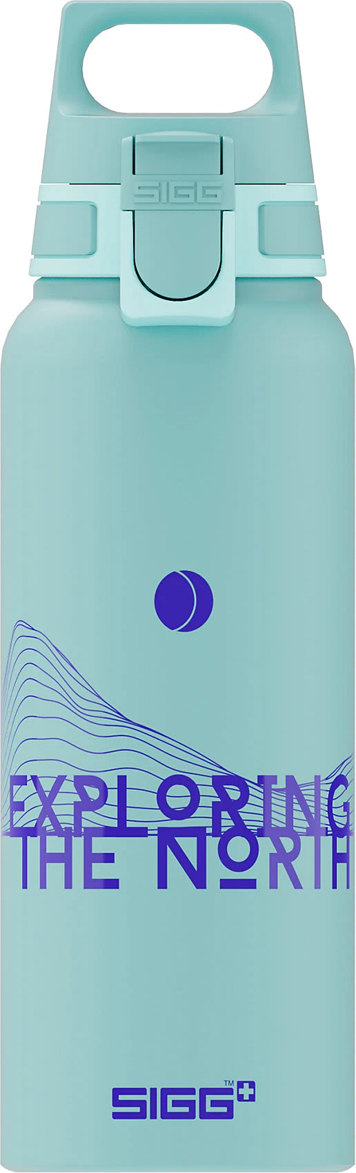 Sigg Alu-Trinkflasche Pathfinder Glacier, 1.000 Ml, WMB-Verschluss 1 Sigg Alu-Trinkflasche Pathfinder Glacier, 1.000 Ml, WMB-Verschluss