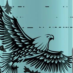 Sigg Alu-Trinkflasche WMB ONE Brave Eagle, 600 Ml, WMB-Verschluss