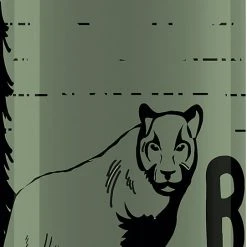 Sigg Alu-Trinkflasche WMB ONE Brave Mountainlion , 600 Ml, WMB-Verschluss