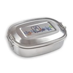 Sigikid Edelstahl Brotdose Lunchbox In Blau