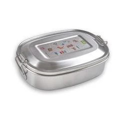 Sigikid Edelstahl Brotdose Lunchbox In Rosa