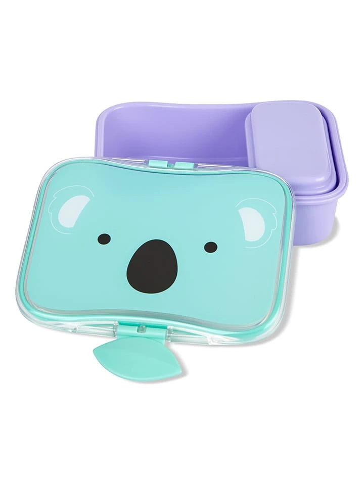 Skip Hop Brotdose "Koala" In Flieder/ Türkis - (B)13,6 X (H)13,6 Cm 2 Skip Hop Brotdose "Koala" In Flieder/ Türkis - (B)13,6 X (H)13,6 Cm – Bild 2