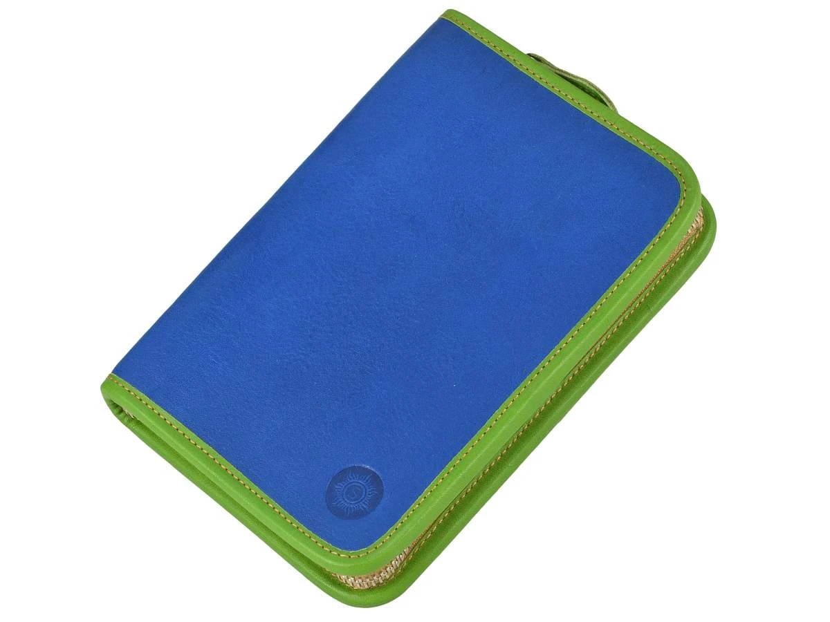 Sonnenleder Schüleretui Lasse 1-teilig In Blau-hellgrün 3 Sonnenleder Schüleretui Lasse 1-teilig In Blau-hellgrün – Bild 3