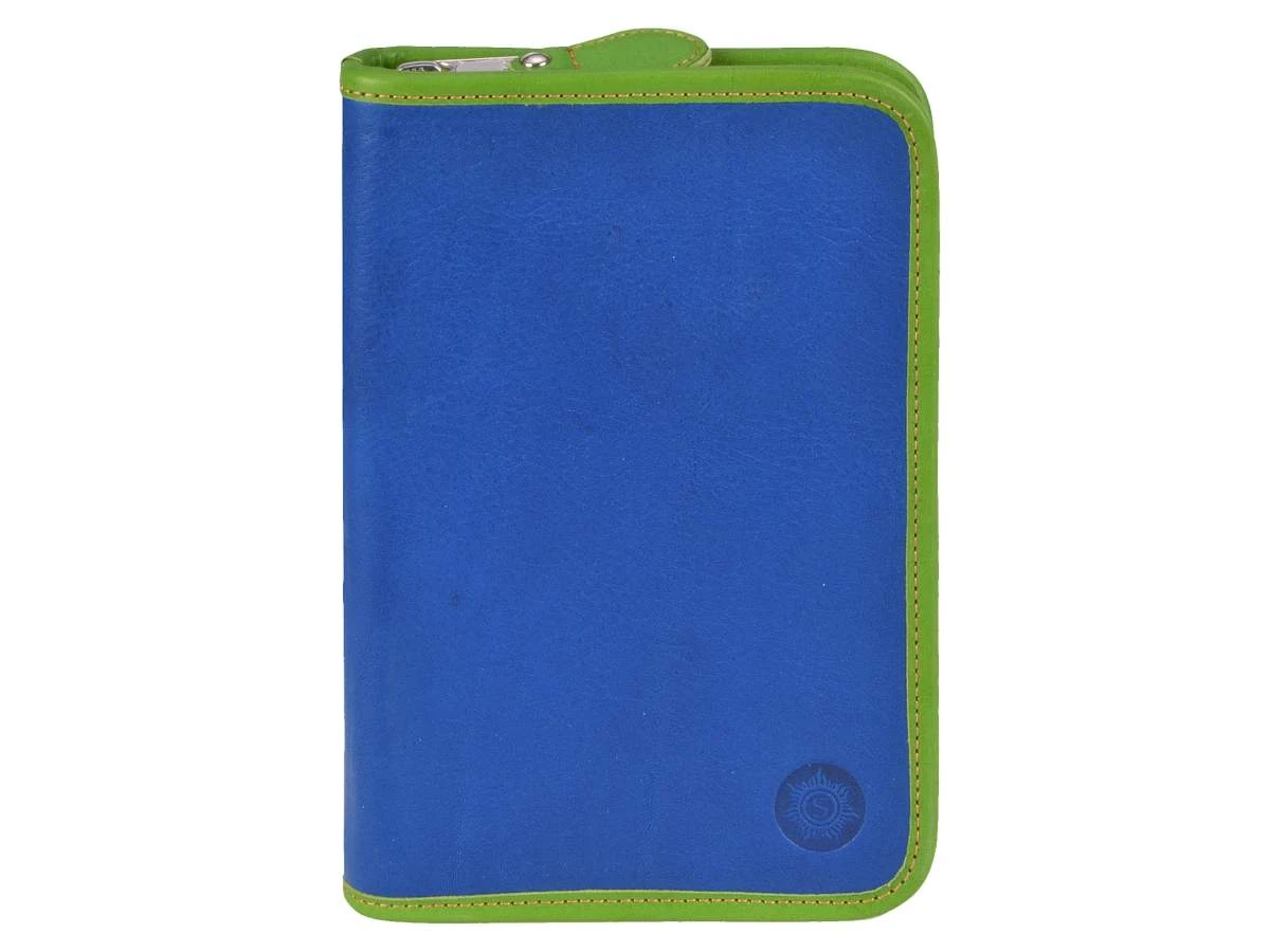 Sonnenleder Schüleretui Lasse 1-teilig In Blau-hellgrün 4 Sonnenleder Schüleretui Lasse 1-teilig In Blau-hellgrün – Bild 4