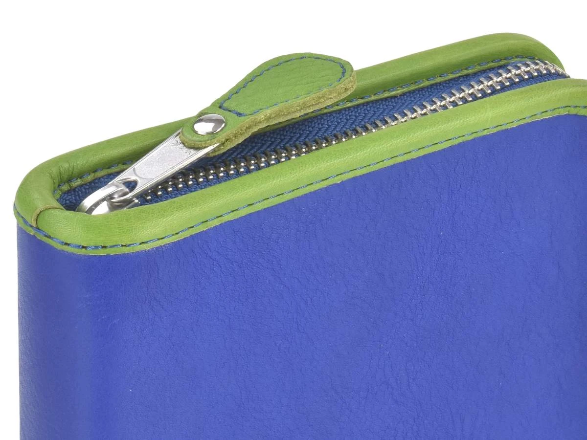Sonnenleder Schüleretui Lasse 1-teilig In Blau-hellgrün 5 Sonnenleder Schüleretui Lasse 1-teilig In Blau-hellgrün – Bild 5