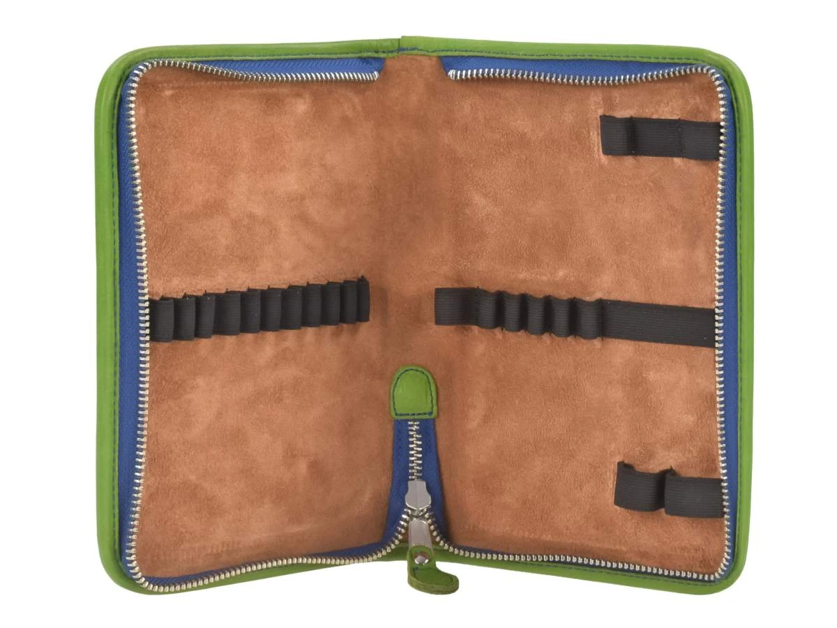 Sonnenleder Schüleretui Lasse 1-teilig In Blau-hellgrün 6 Sonnenleder Schüleretui Lasse 1-teilig In Blau-hellgrün – Bild 6