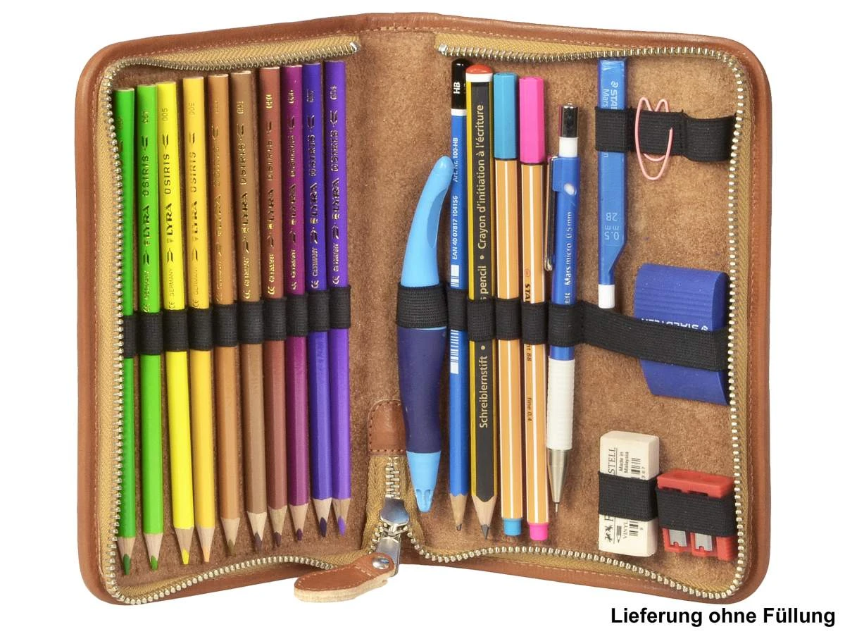 Sonnenleder Schüleretui Lasse 1-teilig In Naturbraun 7 Sonnenleder Schüleretui Lasse 1-teilig In Naturbraun – Bild 7