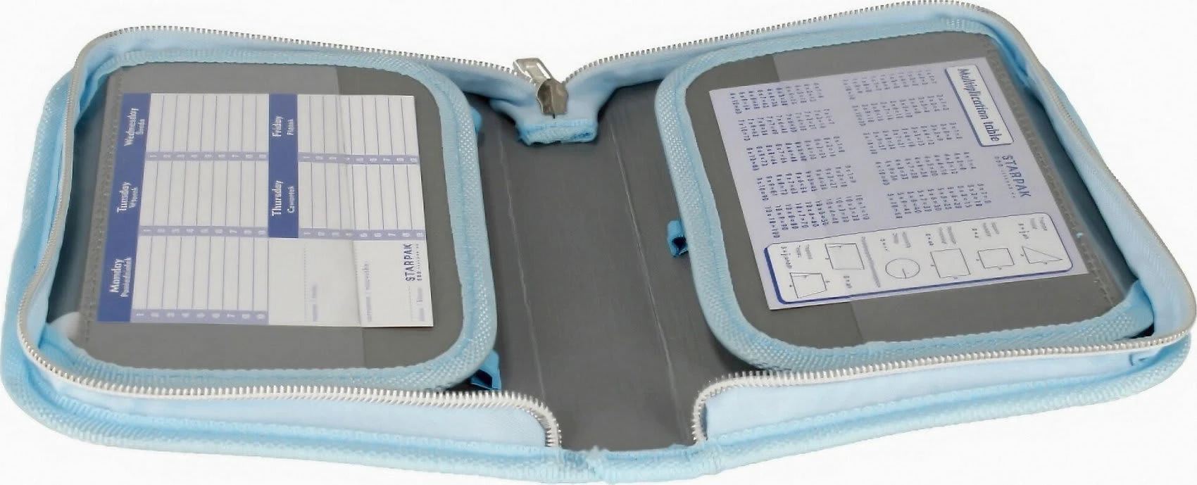 Starpak Federmäppchen Kitty Blue, Unbefüllt 6 Starpak Federmäppchen Kitty Blue, Unbefüllt – Bild 6