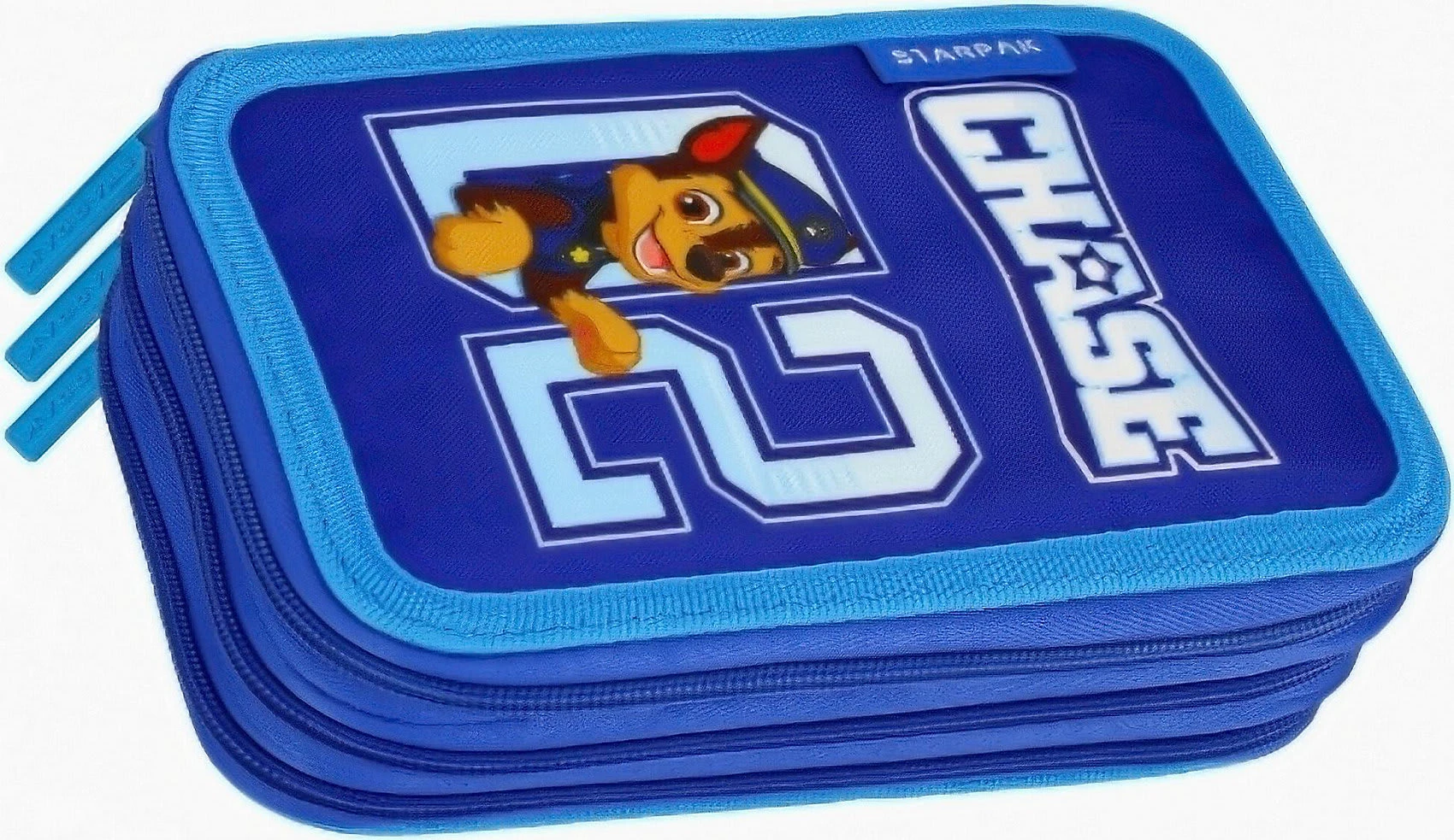 Starpak Triple-Federmäppchen PAW Patrol Chase Befüllt, 35-tlg. 3 Starpak Triple-Federmäppchen PAW Patrol Chase Befüllt, 35-tlg. – Bild 3