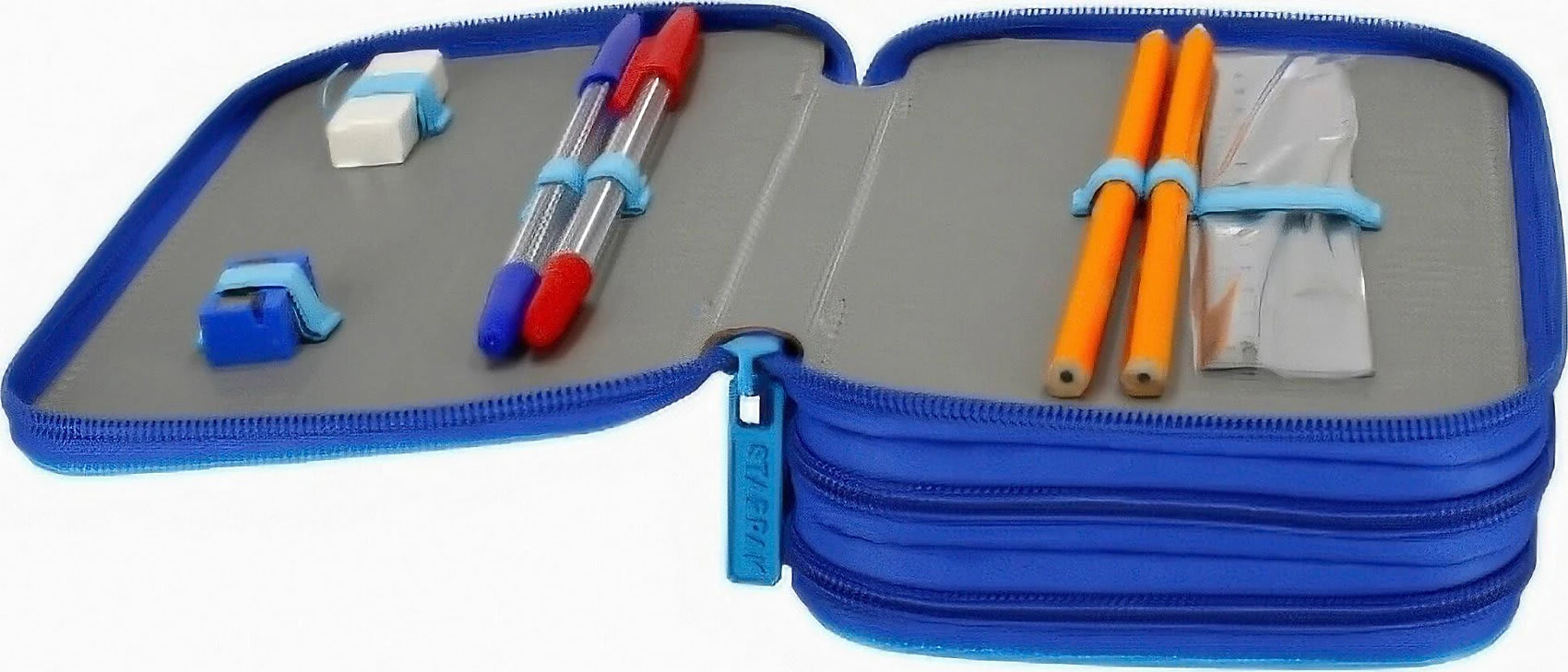 Starpak Triple-Federmäppchen PAW Patrol Chase Befüllt, 35-tlg. 4 Starpak Triple-Federmäppchen PAW Patrol Chase Befüllt, 35-tlg. – Bild 4