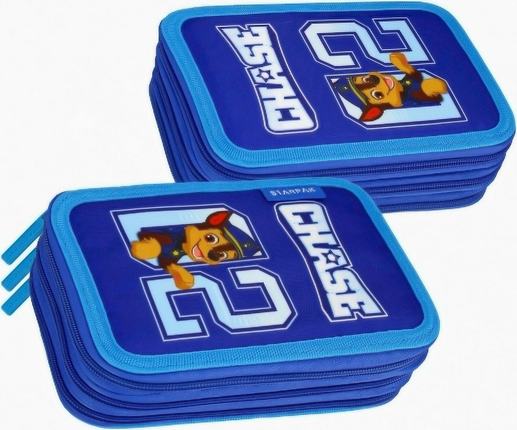 Starpak Triple-Federmäppchen PAW Patrol Chase Befüllt, 35-tlg. 1 Starpak Triple-Federmäppchen PAW Patrol Chase Befüllt, 35-tlg.