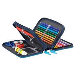 Step By Step 43tlg. Ranzen-Zubehör-Set XXL-Mäppchen In Sky Rocket Rico