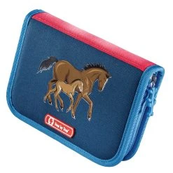 Step By Step 4tlg. Ranzen-Set 2IN1 DIN "Horse Family" In Blau -Yeaz Geschäft step by step 4tlg ranzen set 2in1 din horse family in blau 4