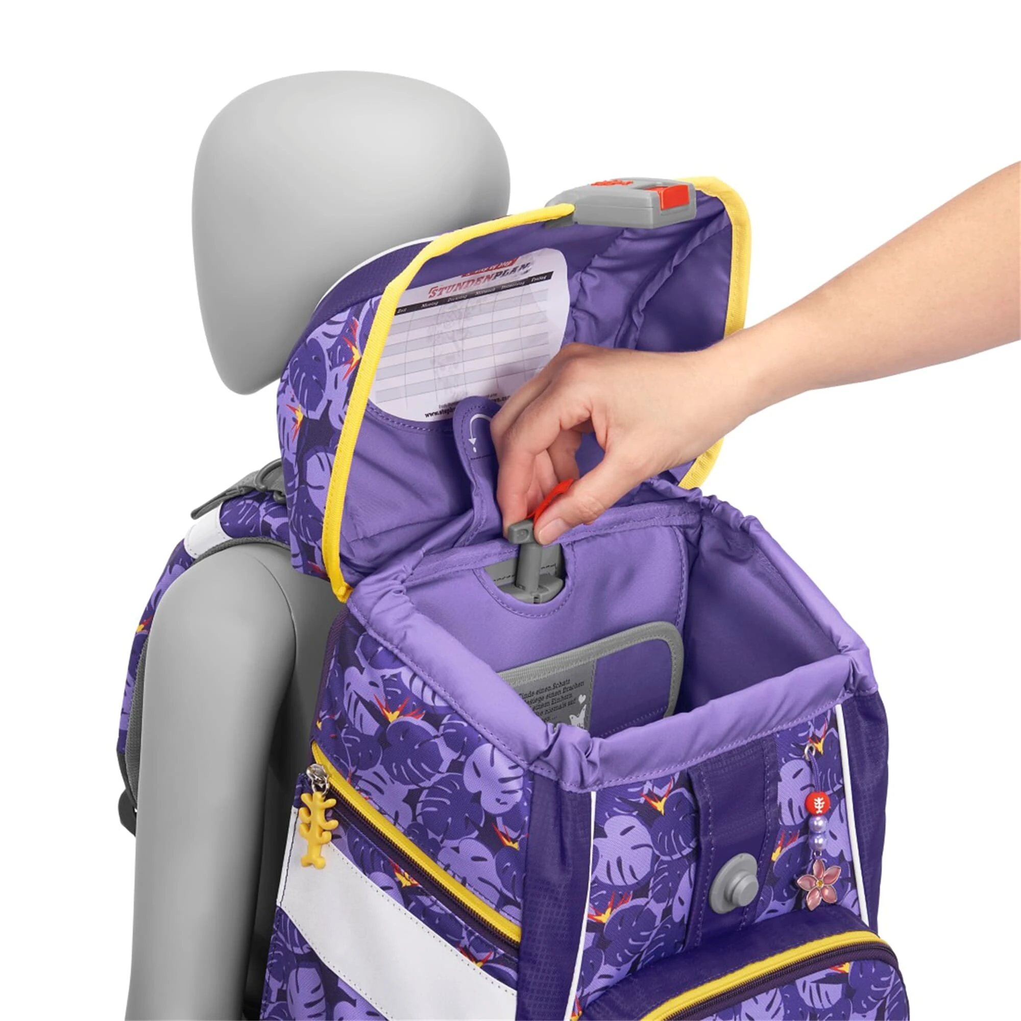 Step By Step 6tlg. Ranzen-Set 2IN1 PLUS In Jungle Cat 2 Step By Step 6tlg. Ranzen-Set 2IN1 PLUS In Jungle Cat – Bild 2