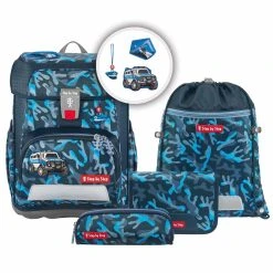 Step By Step Cloud Schulranzen-Set 5-tlg. In Police Truck Diego