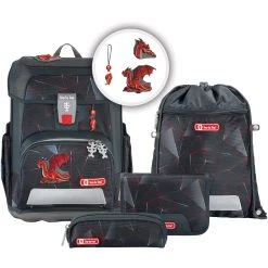 Step By Step Cloud Schulranzen-Set 5tlg. In Dragon Drako