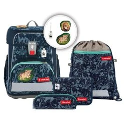 Step By Step Cloud WWF Schulranzen-Set 5tlg. In Little Lion