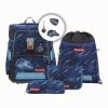 Step By Step Grundschulranzen SPACE REFLECT Star Set 5-teilig In Blau