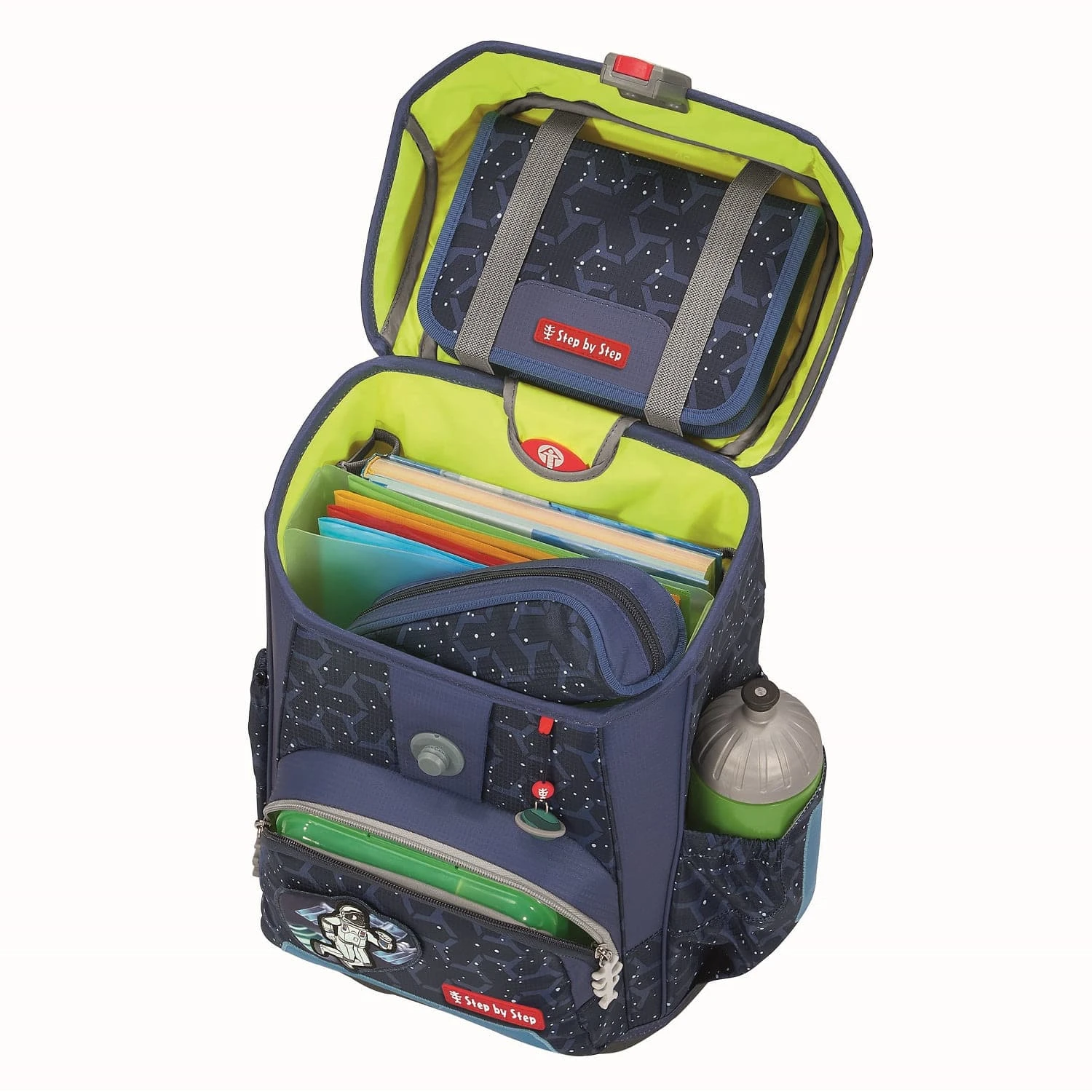 Step By Step Grundschulranzen Star Astronaut 5-teiliges Set In Blau 5 Step By Step Grundschulranzen Star Astronaut 5-teiliges Set In Blau – Bild 5