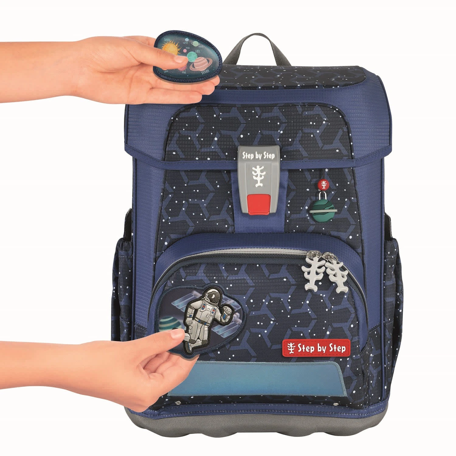 Step By Step Grundschulranzen Star Astronaut 5-teiliges Set In Blau 7 Step By Step Grundschulranzen Star Astronaut 5-teiliges Set In Blau – Bild 7