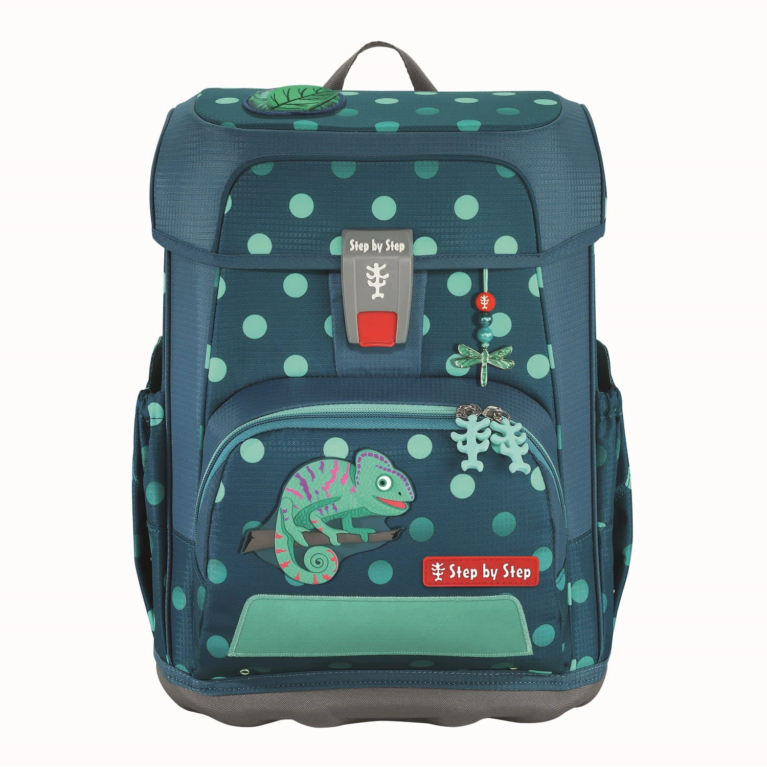 Step By Step Grundschulranzen Tropical Chameleon Set 5-teilig In Blau 2 Step By Step Grundschulranzen Tropical Chameleon Set 5-teilig In Blau – Bild 2