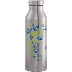 Step By Step Isolierte Edelstahl Trinkflasche 560 Ml In Blue & Yellow