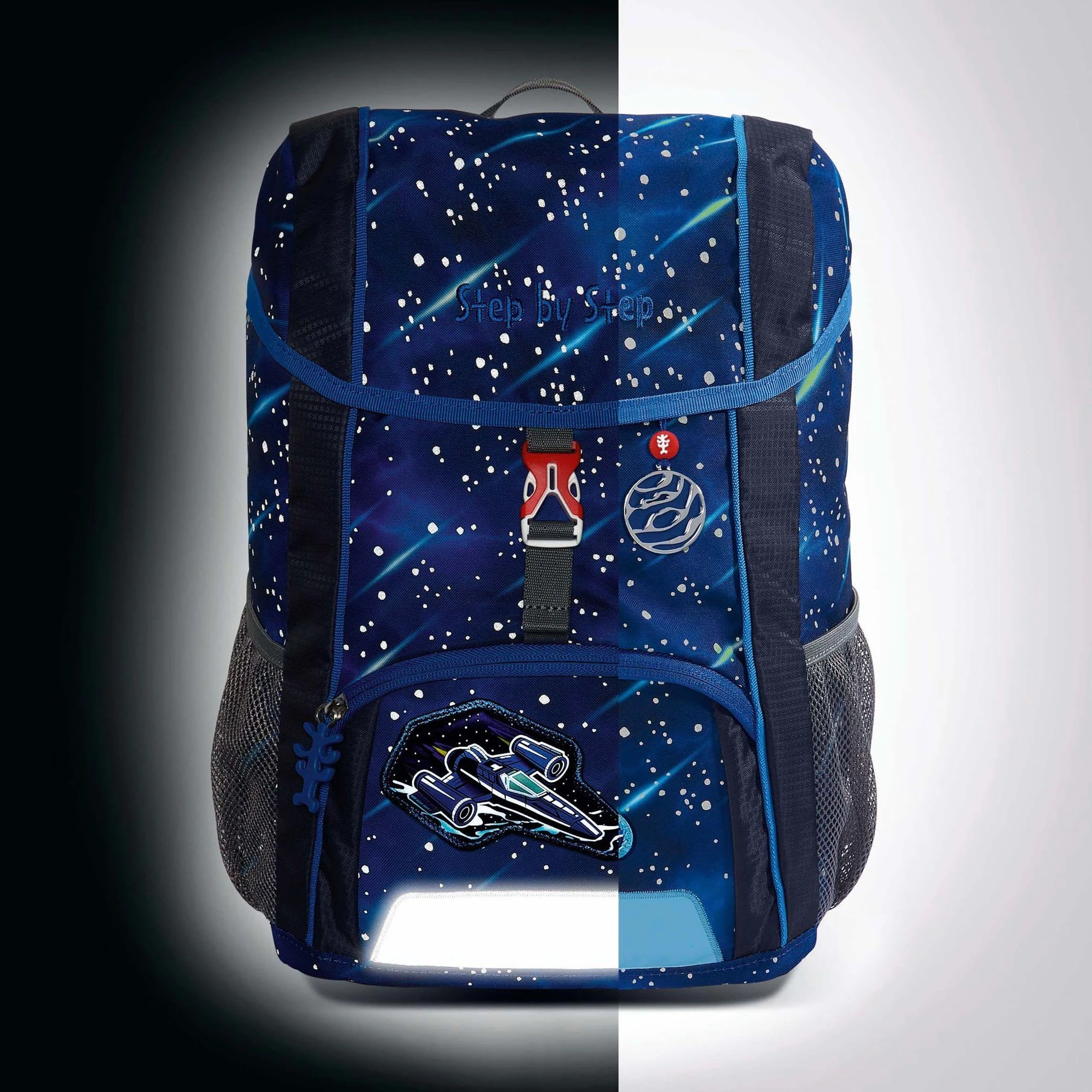 Step By Step Kid Reflect Schulranzen-Set 3-tlg. In Star Shuttle Elio 6 Step By Step Kid Reflect Schulranzen-Set 3-tlg. In Star Shuttle Elio – Bild 6