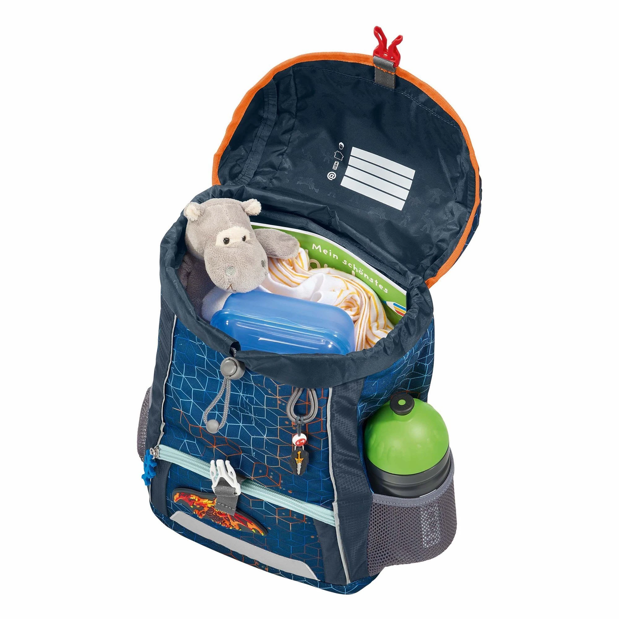 Step By Step Kid Schleich Kinderrucksack-Set 3tlg. In Lavadragon2 4 Step By Step Kid Schleich Kinderrucksack-Set 3tlg. In Lavadragon2 – Bild 4