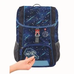 Step By Step Kinderrucksack KID REFLECT Star Shuttle Elio, 3-teilig In Blau -Yeaz Geschäft step by step kinderrucksack kid reflect star shuttle elio 3 teilig in blau 5