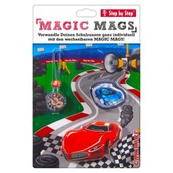 Step By Step Ranzen-Zubehör-Set MAGIC MAGS In Car Race Mike