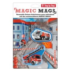 Step By Step Ranzen-Zubehör-Set MAGIC MAGS In Fire Engine Brandon