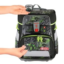 Step By Step Ranzen-Zubehör-Set MAGIC MAGS In Green Tractor Fred -Yeaz Geschäft step by step ranzen zubehor set magic mags in green tractor fred 2