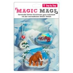 Step By Step Ranzen-Zubehör-Set MAGIC MAGS In Ice Mammoth Odo