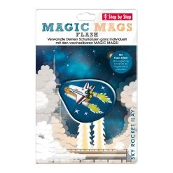 Step By Step Ranzen-Zubehör-Set MAGIC MAGS In Sky Rocket Ilay