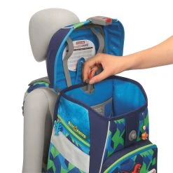 Step By Step Schulranzen-Set SPACE Schleich Velocirapto 5-teilig In Blau/grün -Yeaz Geschäft step by step schulranzen set space schleich velocirapto 5 teilig in blau grun 5
