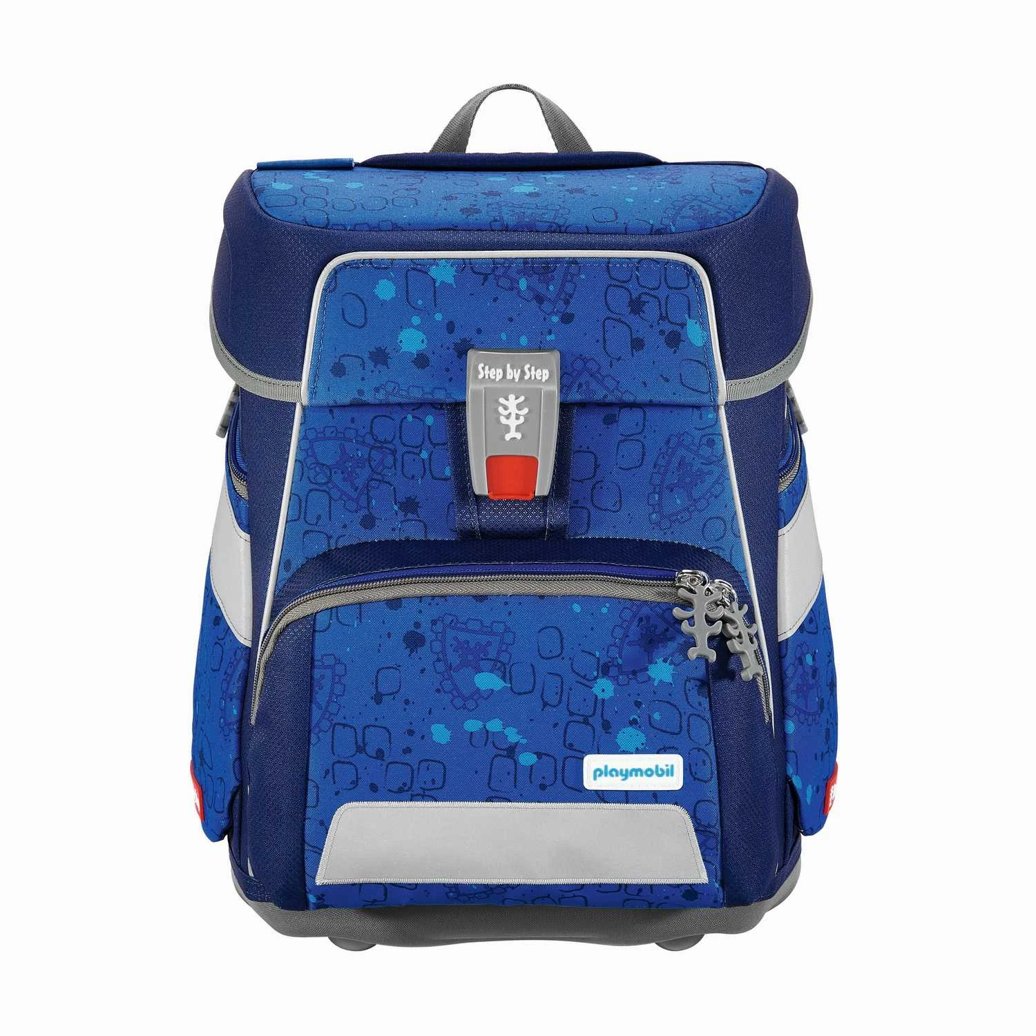 Step By Step Schulranzen SPACE PLAYMOBIl Novelmore Arwynn 5-teilig In Blau 7 Step By Step Schulranzen SPACE PLAYMOBIl Novelmore Arwynn 5-teilig In Blau – Bild 7